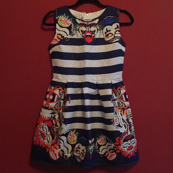 CRFS Dresses & Skirts - CRFS multicolor summer dress size M